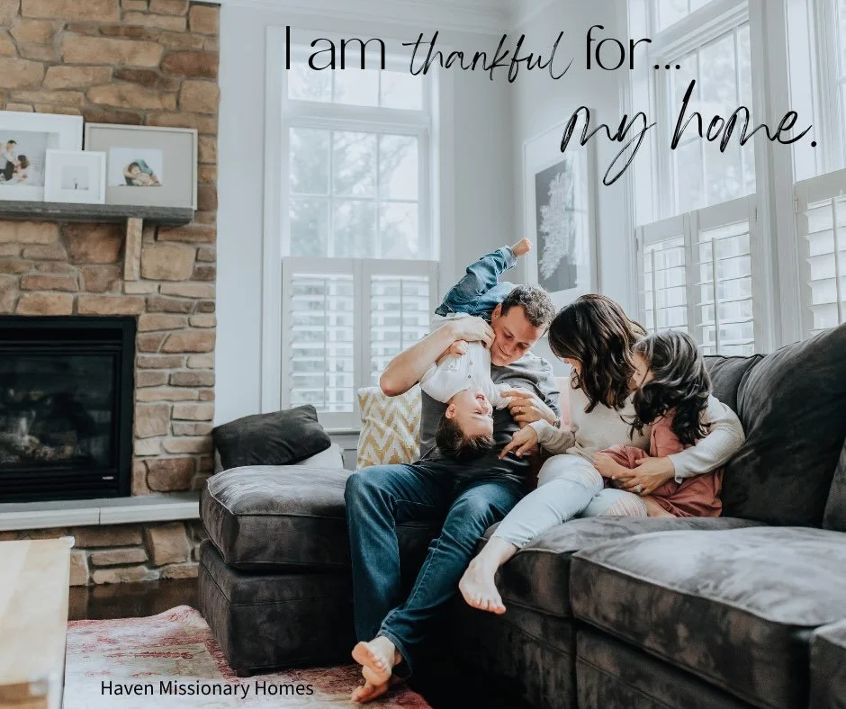 As we enter this season of gratitude, we can&rsquo;t help but pause and thank God for the gift of home.  A place of rest, renewal, safety, and peace.

Is your home something you&rsquo;re feeling especially thankful for this year? If so, would you joi