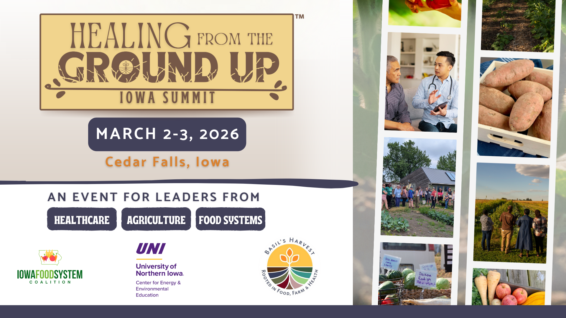 Healing from the Ground Up: Iowa Summit