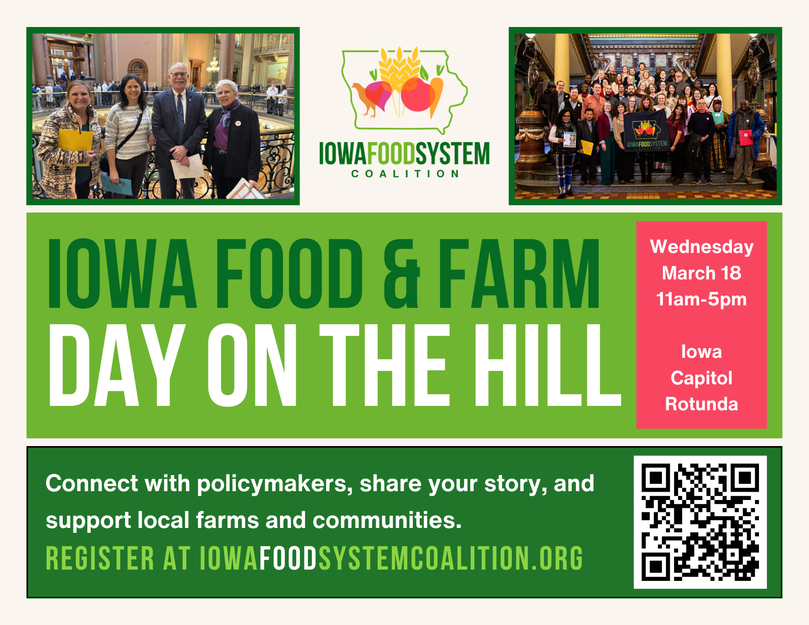 Iowa Food &amp; Farm Day on the Hill 2026