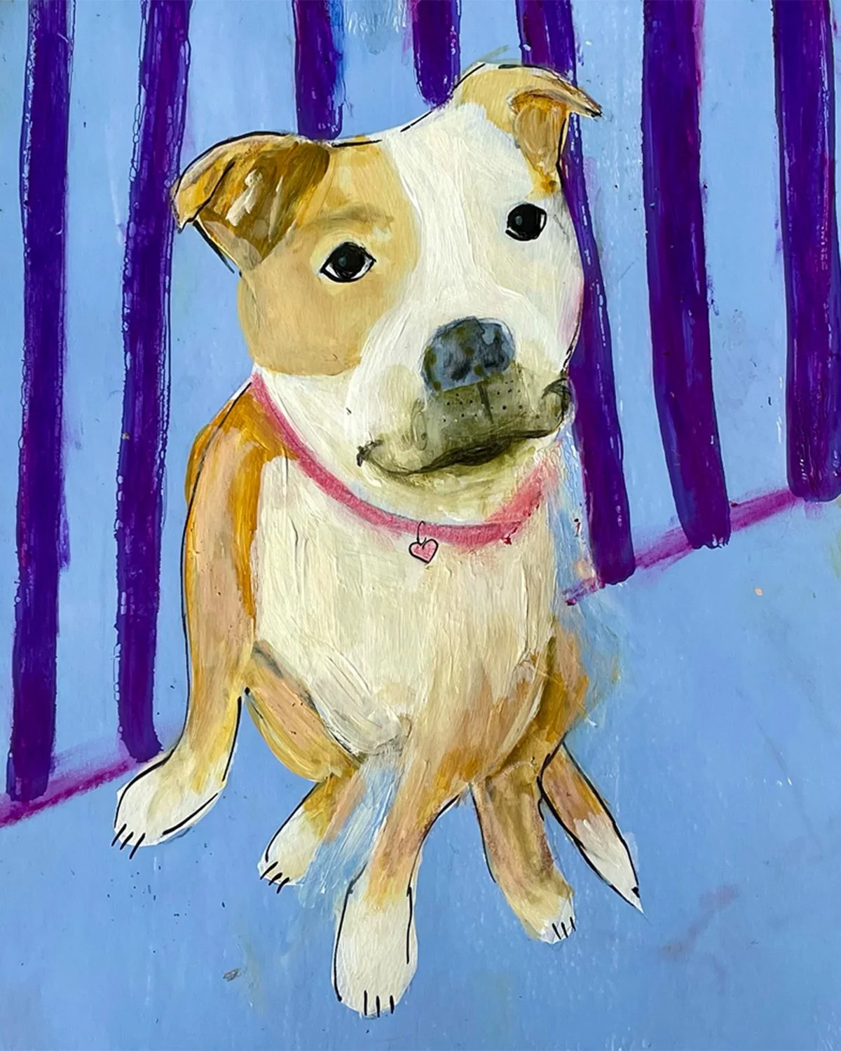 I'll make the portrait and send you another photo for final approval :)