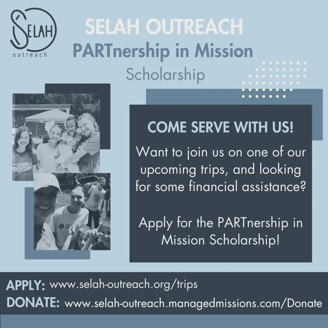 Go to https://www.selah-outreach.org/serve for more information