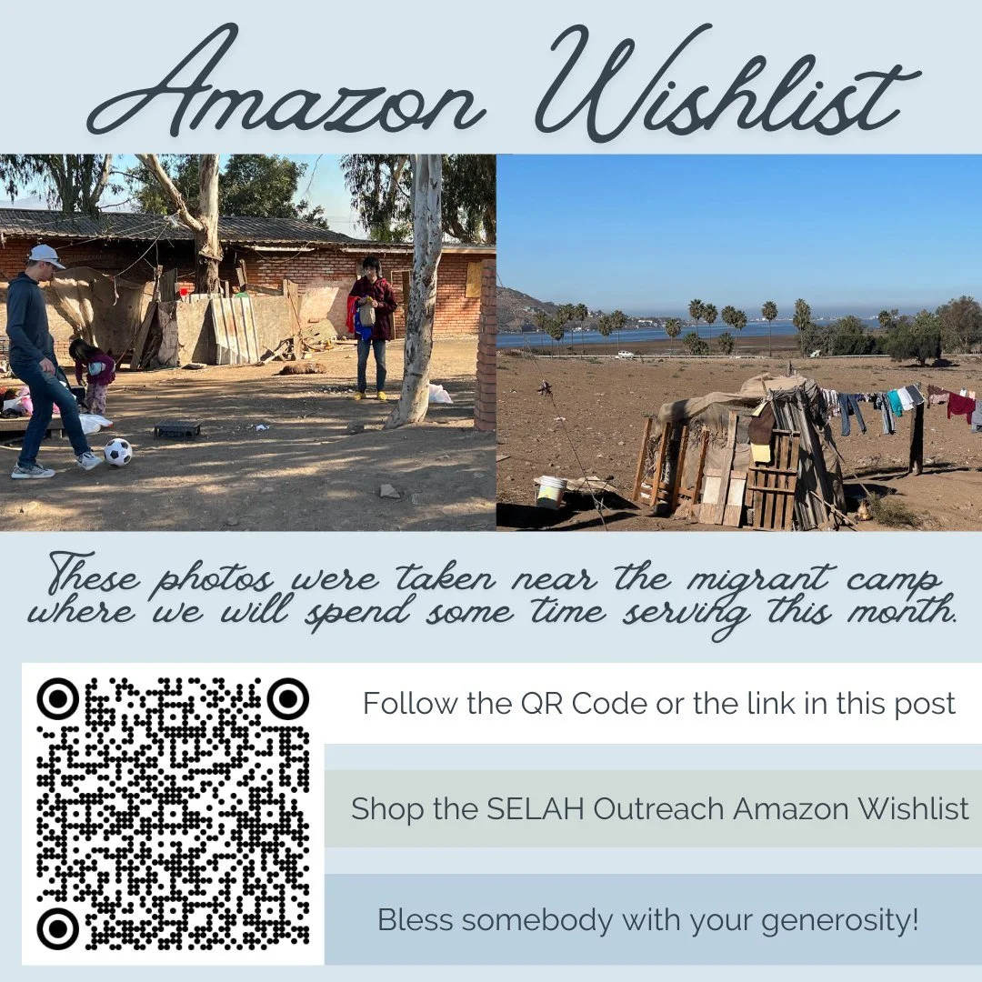 A team of 22 will be leaving in about 2 weeks.  We would be so blessed if you considered our wishlist this holiday season.  Most everything on that list will go directly to the migrant camps to help meet needs. 
https://www.amazon.com/hz/wishlist/ls/