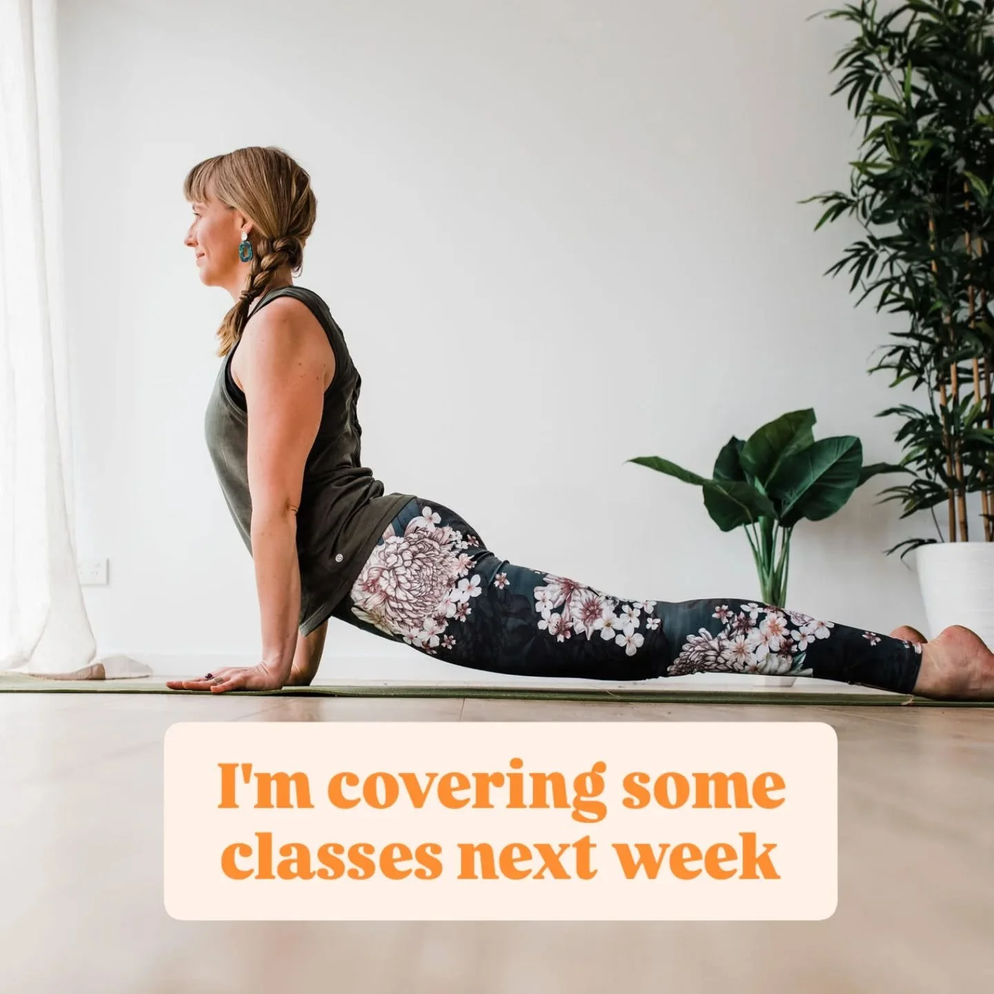 I'll be covering some of the beautiful @lusansone classes at @the__pbstudio next week. 

Come join me for some Hatha Yoga on Monday 15 and Tuesday 16 June at 6pm. 🙏🙌🥰

I'm looking forward to seeing some old and new faces. ❤️

#yogaclasses #seeyouo
