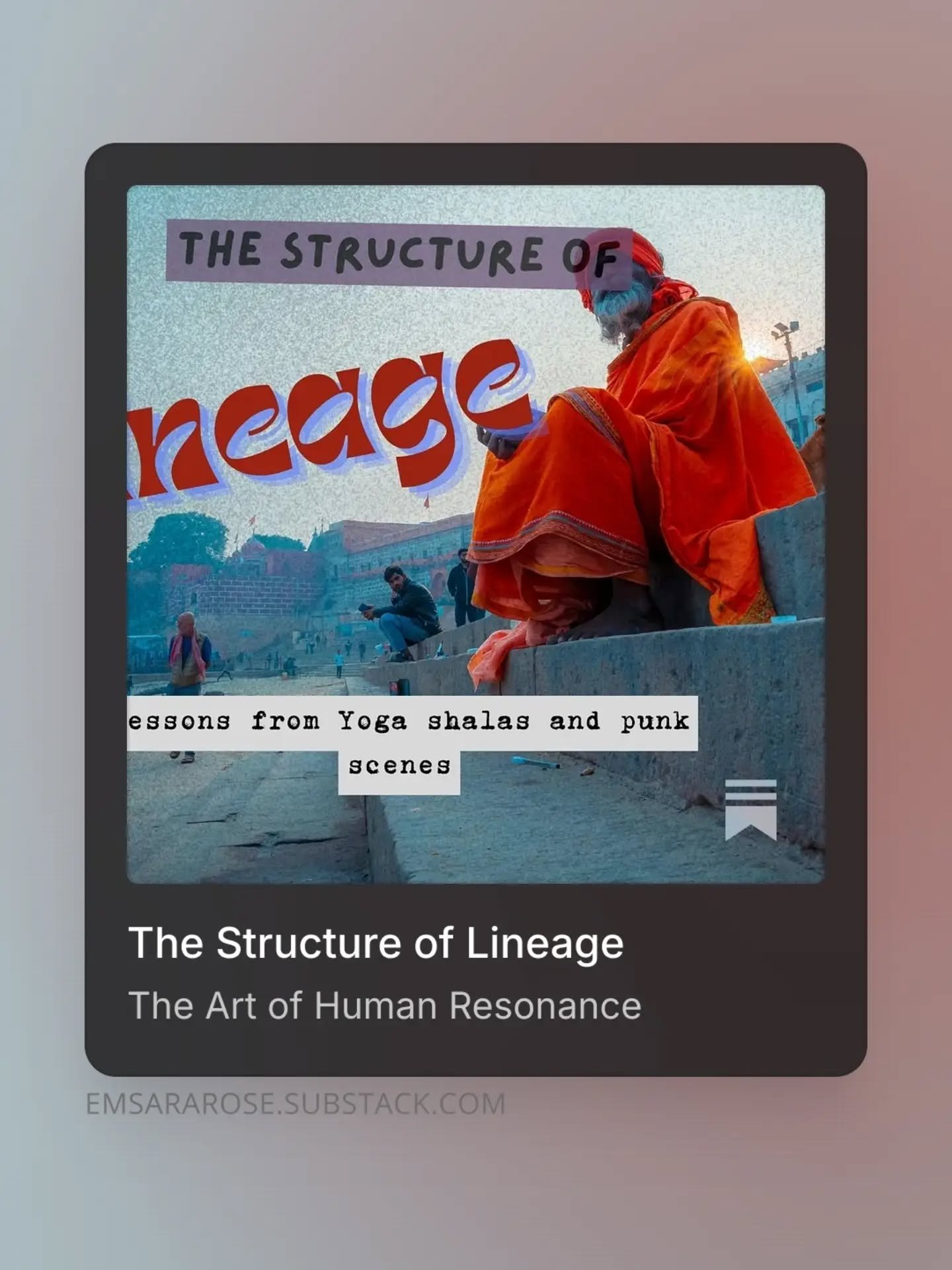 The structure of lineage //

Newest substack essay and practices dropped in inboxes yesterday for the New Moon! 📝

Inspired by the High Priest/Hierophant tarot card, I&rsquo;m exploring the delicate balance between the ungrounded "buffet" 