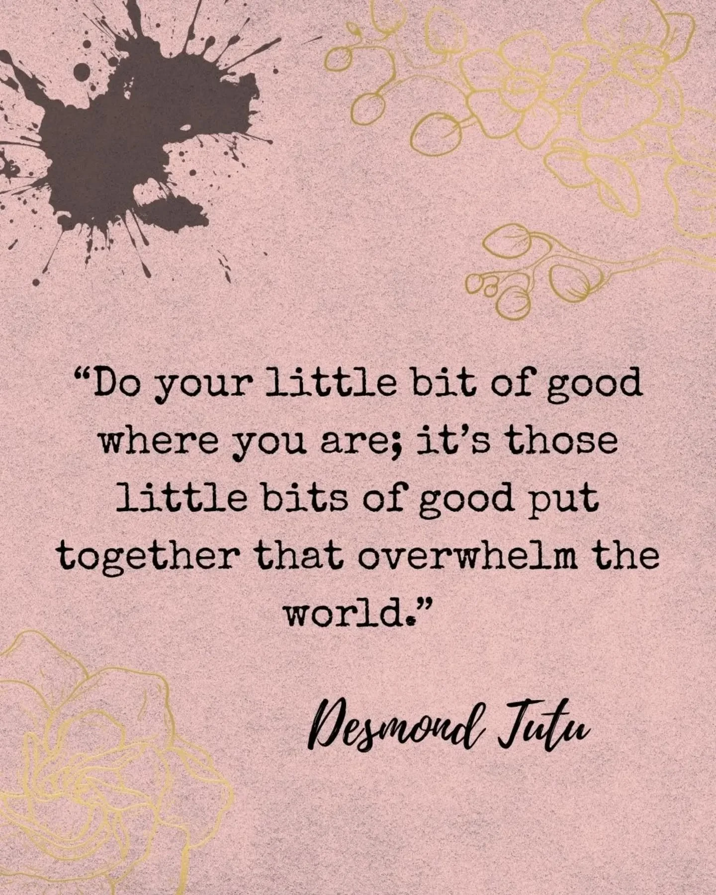 Keep on keeping on, doing the right thing, small acts of kindness, huge gestures of integrity, moments of doing good for others. 

Each moment we have a choice. ❤️

#theartofhumanresonance #qotd #dogoodbekind