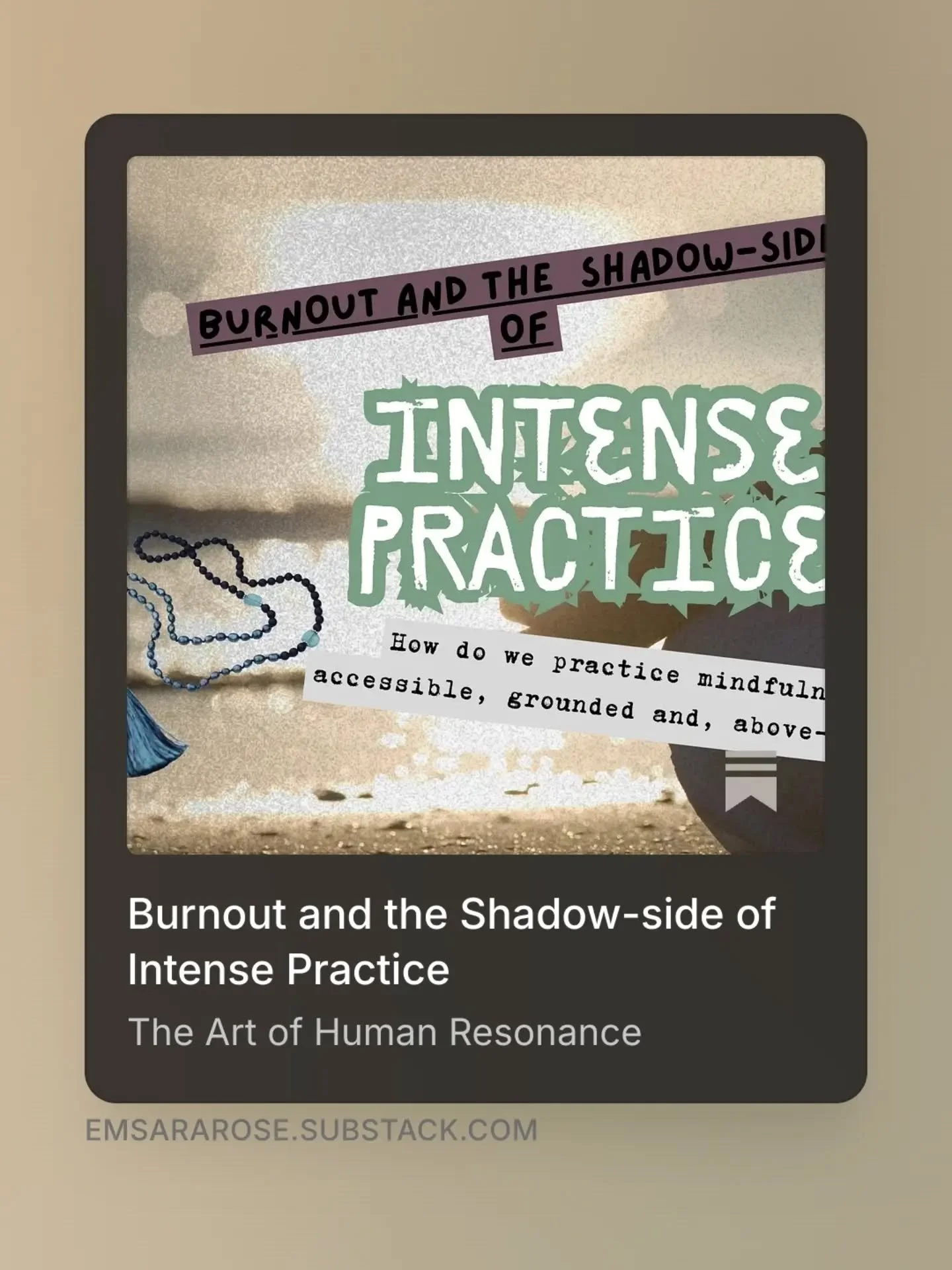 What happens when "going inward" doesn't bring peace, but dysregulation?
In a culture that sells quick fixes and encourages us to push through deep silence, even when we're running on fumes, it feels important to talk about the shadow side 