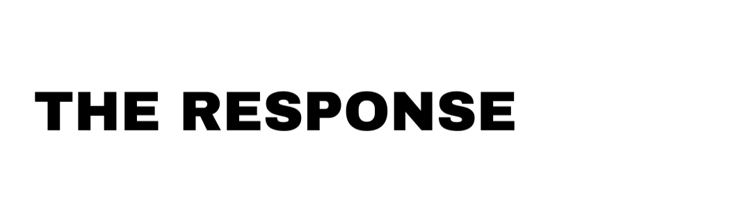 The Response; faith title.