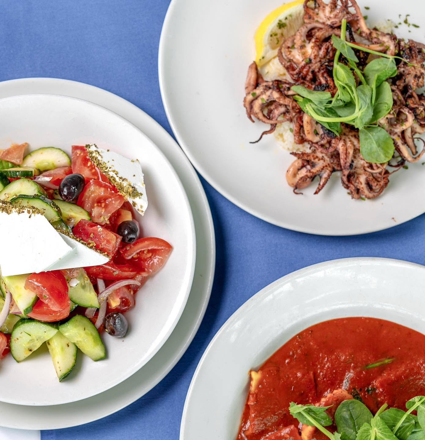 Savour bold Mediterranean flavours right here on the Gold Coast. Open daily at Sanctuary Cove &amp; Coolangatta 🍅🧄

#georgesparagon #goldcoastdining #seafoodrestaurant #greekfood