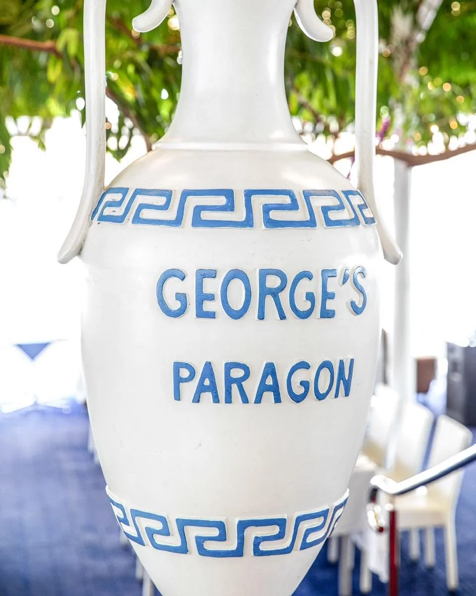 Whitewashed walls, bold blue accents, and an atmosphere that transports you. Welcome to Georges Paragon. 🇬🇷🏺

#georgesparagon #goldcoastdining #seafoodrestaurant #greekfood