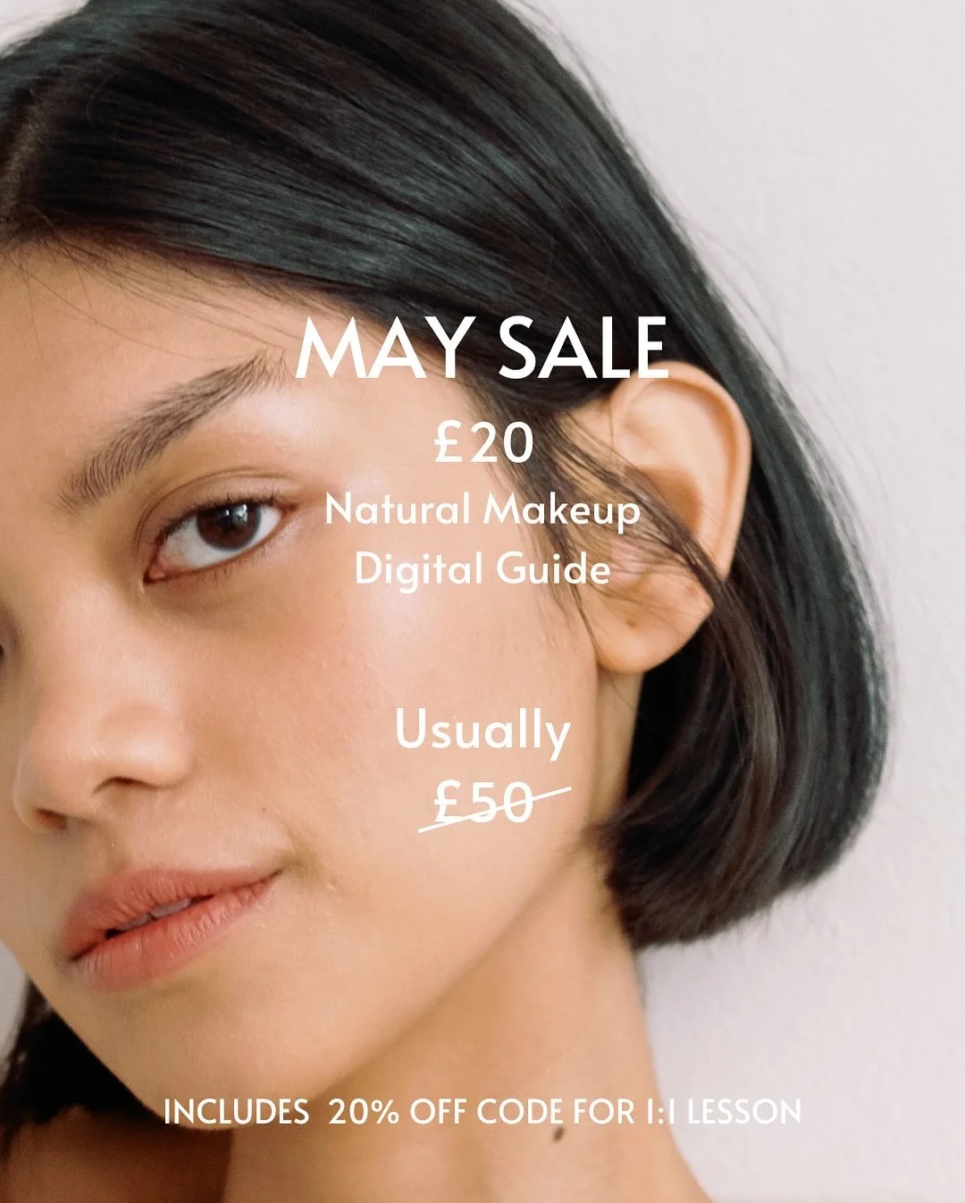MAY SALE! My Natural Makeup Guide is &pound;20 for the whole month of May! That&rsquo;s &pound;30 off!!

- Are you wanting to learn about natural makeup, clean beauty products, and the benefits they have for you?

- Are you hoping to improve your dai