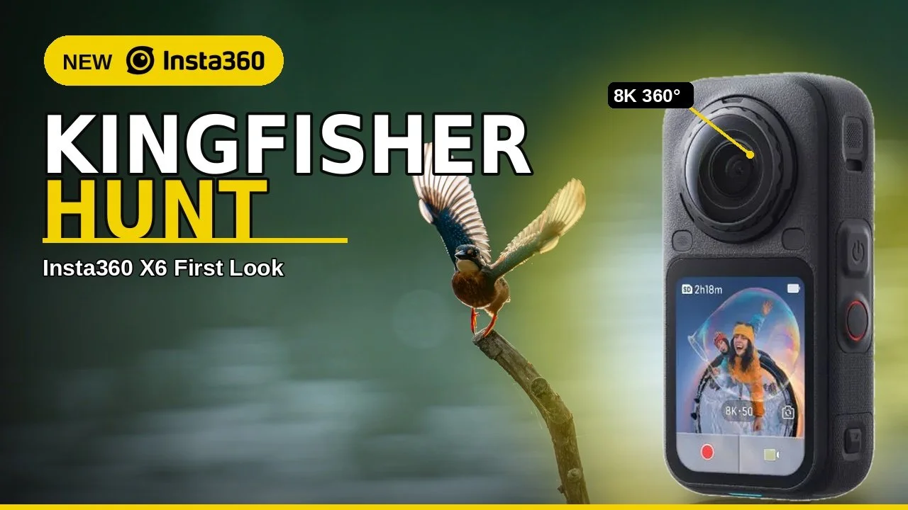 Insta360 X6 Review: Unboxing My New Behind the Scenes Camera at the Kingfisher Hide