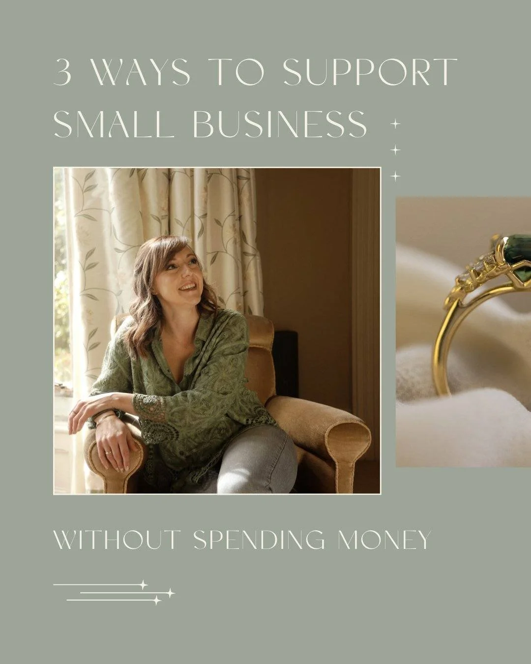 As we approach Christmas you will hear me and a lot of other independent businesses encourage you to 'support small'. And while shopping with us is ultimately the best thing you can do to support our businesses to thrive I understand that you might n
