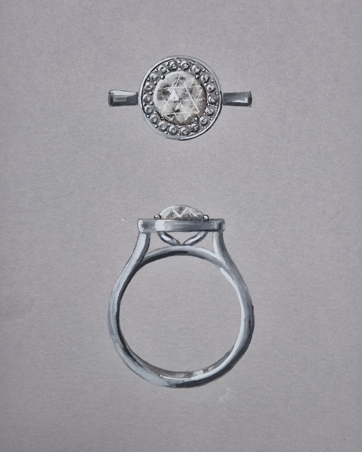 It's not often I take a day 'off' from the day job!! 🤦&zwj;♀️

But I decided the time was right to further my jewellery hand rendering skills!! ✨️ 

I had a much needed therapeutic workshop in @theforgespace with @eleanorcliffordgoldsmith 

I do lov