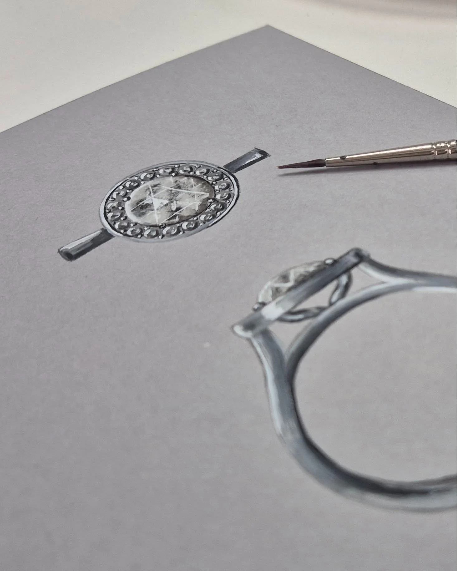 I had so much fun learning how to capture this sort of sparkle on the page! Thank you to @eleanorcliffordgoldsmith  at @theforgespace 

Paintings such as this one remind me that what I do really is an art form!

🖼✨

I don't often get to paint like t