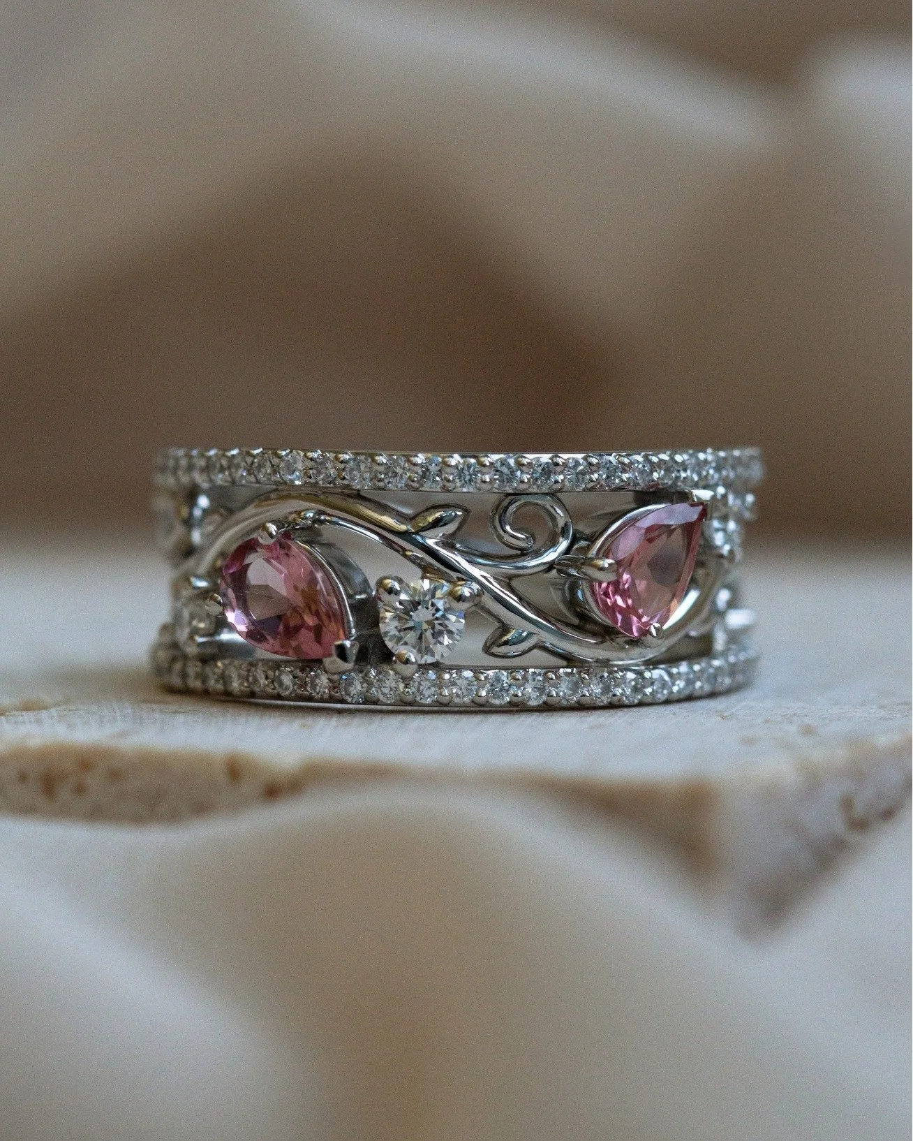 A 40th-Birthday Ring for Kaila

💍🎈

Some stories begin with a sparkle, and this one started with a message from Gareth, a returning client with a heart full of intention. He wanted to create something truly extraordinary for Kaila&rsquo;s 40th birt