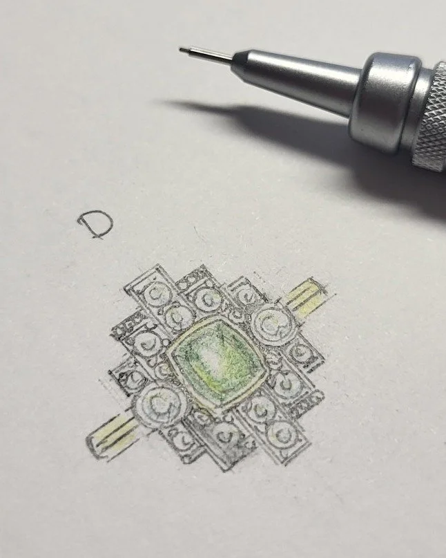 Think bold, think beautiful. 🖍✨

As a bespoke designer, I make unique pieces tailored to my client's taste. However along the way I have developed a signature style, and now I am so delighted when clients come to me specifically for this style. 

🩷