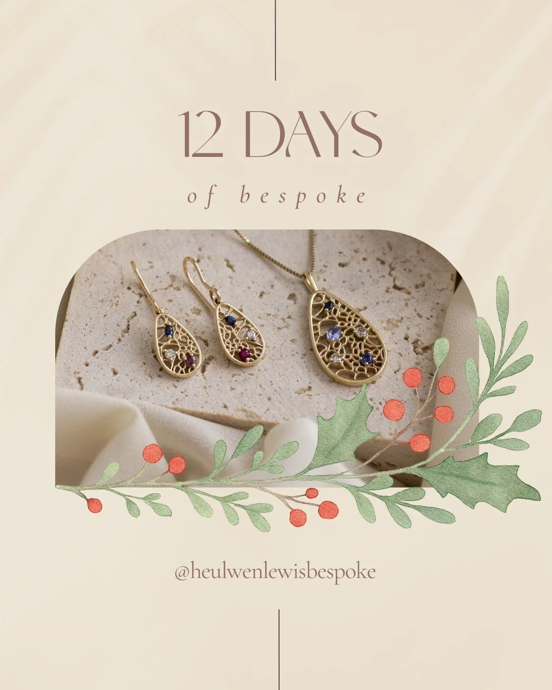The 12 days of bespoke! ✨

This year I wanted to look back at some of the bespoke pieces that have really challenged, inspired and delighted me! 🤍

I love all of the pieces I make so choosing just 12 was really hard but I have picked some of the pie