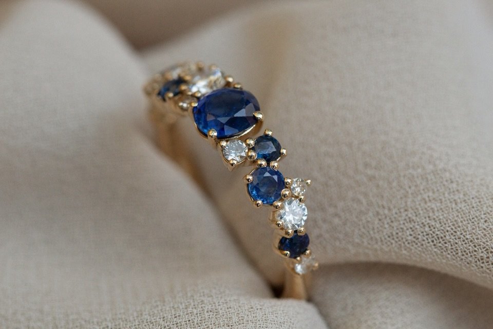 I was going to write a caption about this process but I think Sally&rsquo;s own review says everything I could possibly say:
💕

&lsquo;I will start by saying thank you so so much Sarah. You have taken the brief and created a ring that is everything 