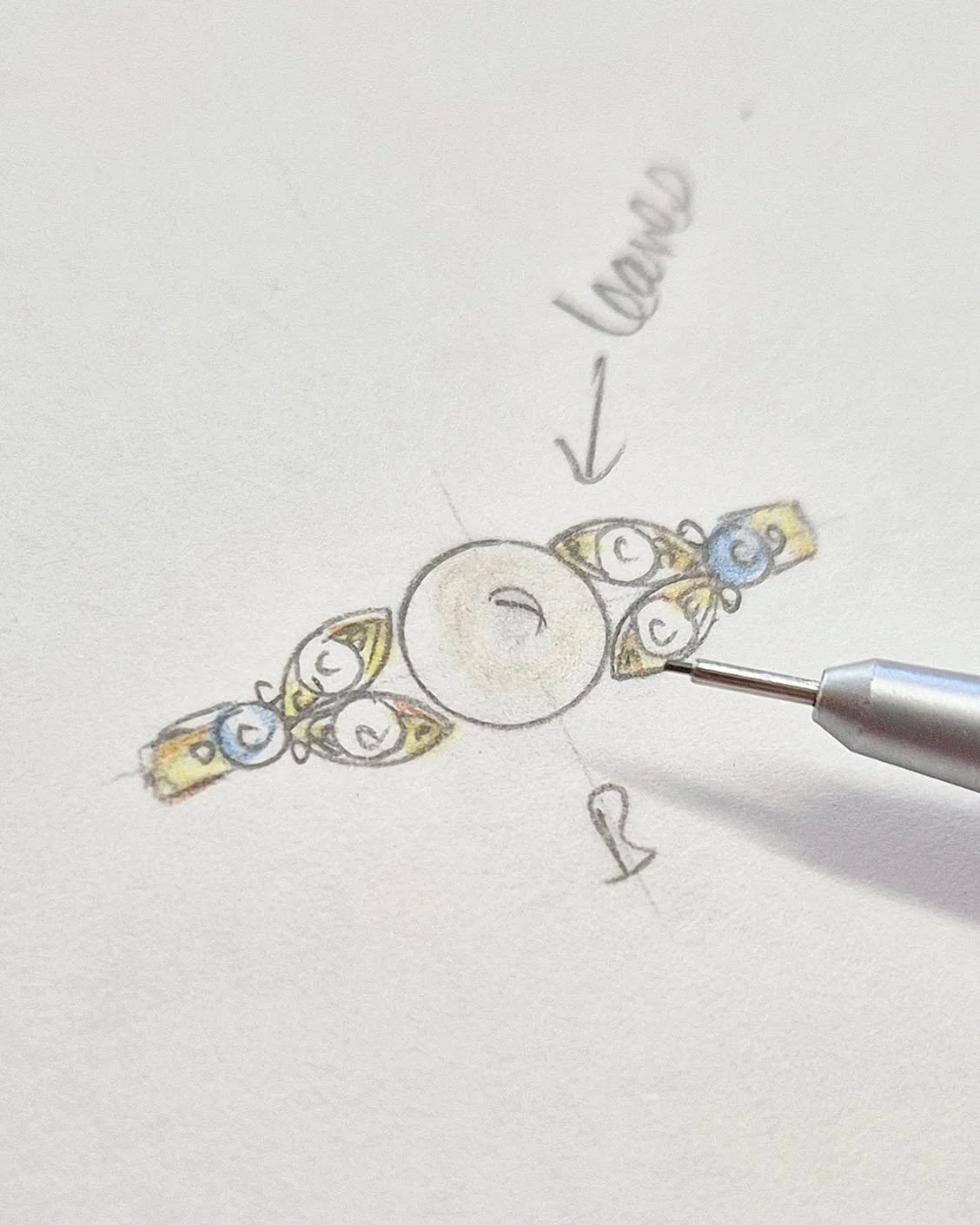 I've been making so many nature inspired designs lately! 🍃

This sketch began with the simple curve of a leaf &mdash; a reminder that nature&rsquo;s elegance can be translated into timeless design. 

🌸🍂🍃

I love capturing organic forms and transf