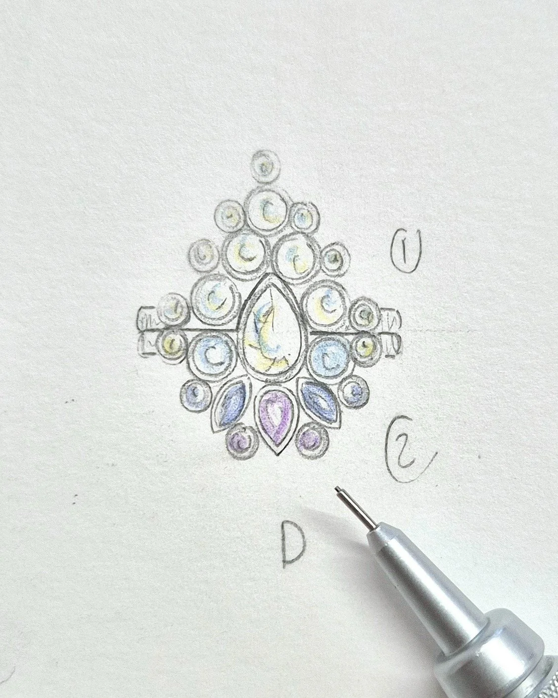 Playing with colour 🎨

Sometimes you get to design something that little bit different and this ring is one of those! 😍

Everyone who has seen my page knows that I love gemstones! It is such a joy to get to play with the infinite variety of colours