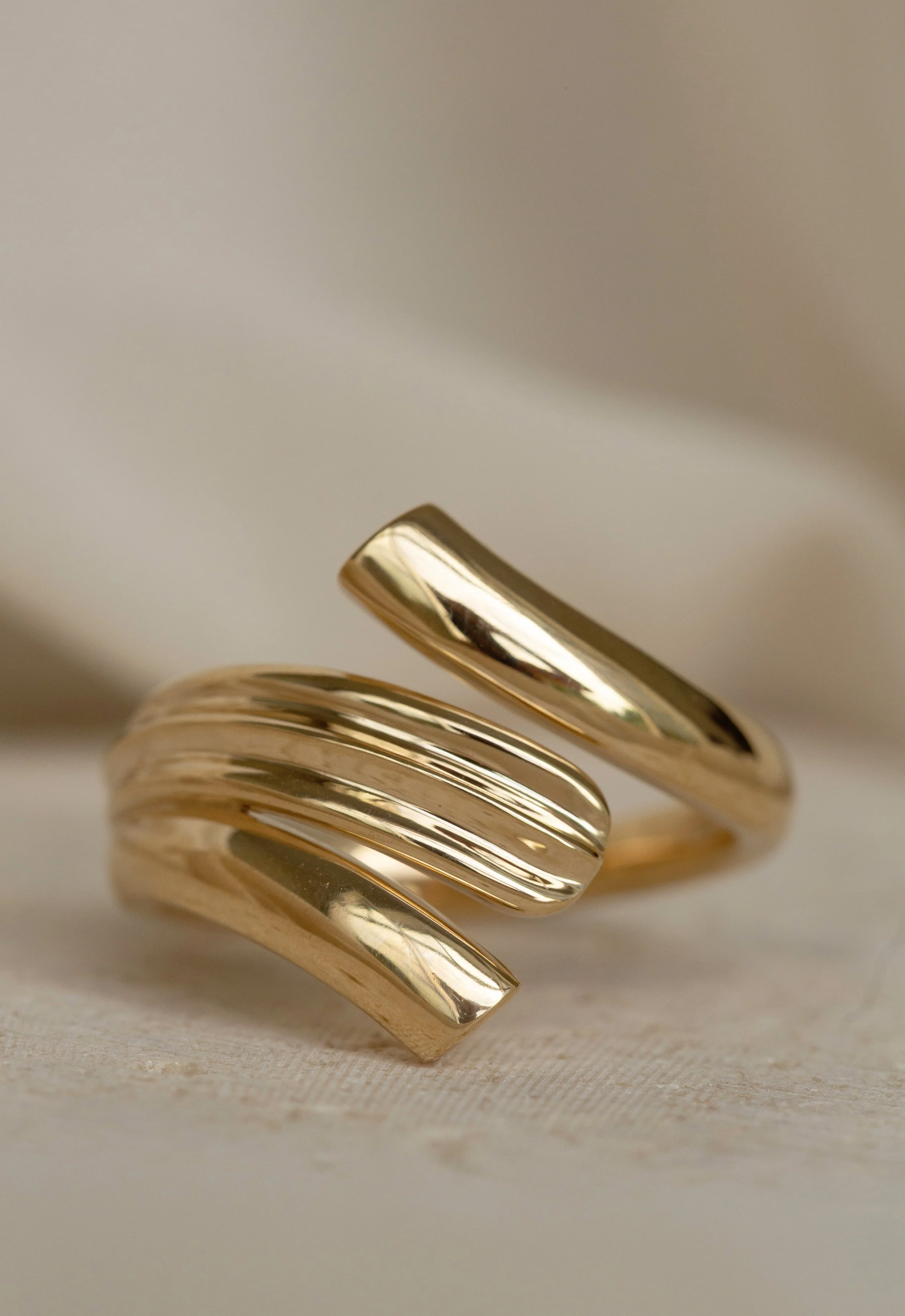 Heulwen-Lewis-Bespoke-Chunky-Gold-Cross-Over-Ring-Remodel