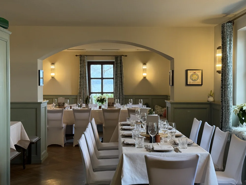 Gedeckte Tafel im Restaurant