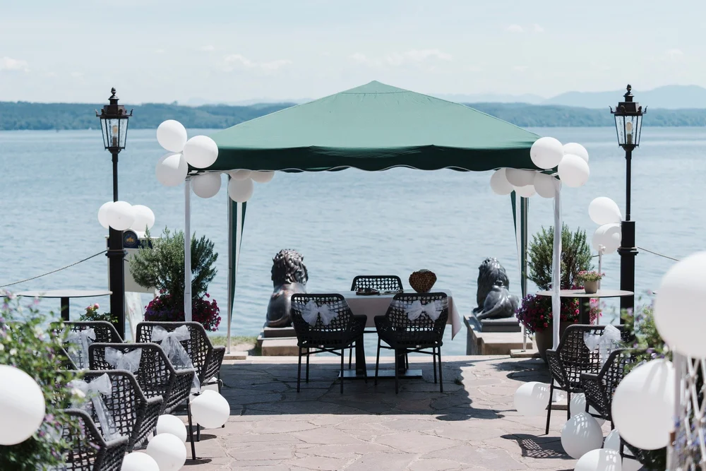 Freie Trauung auf der Seeterrasse
