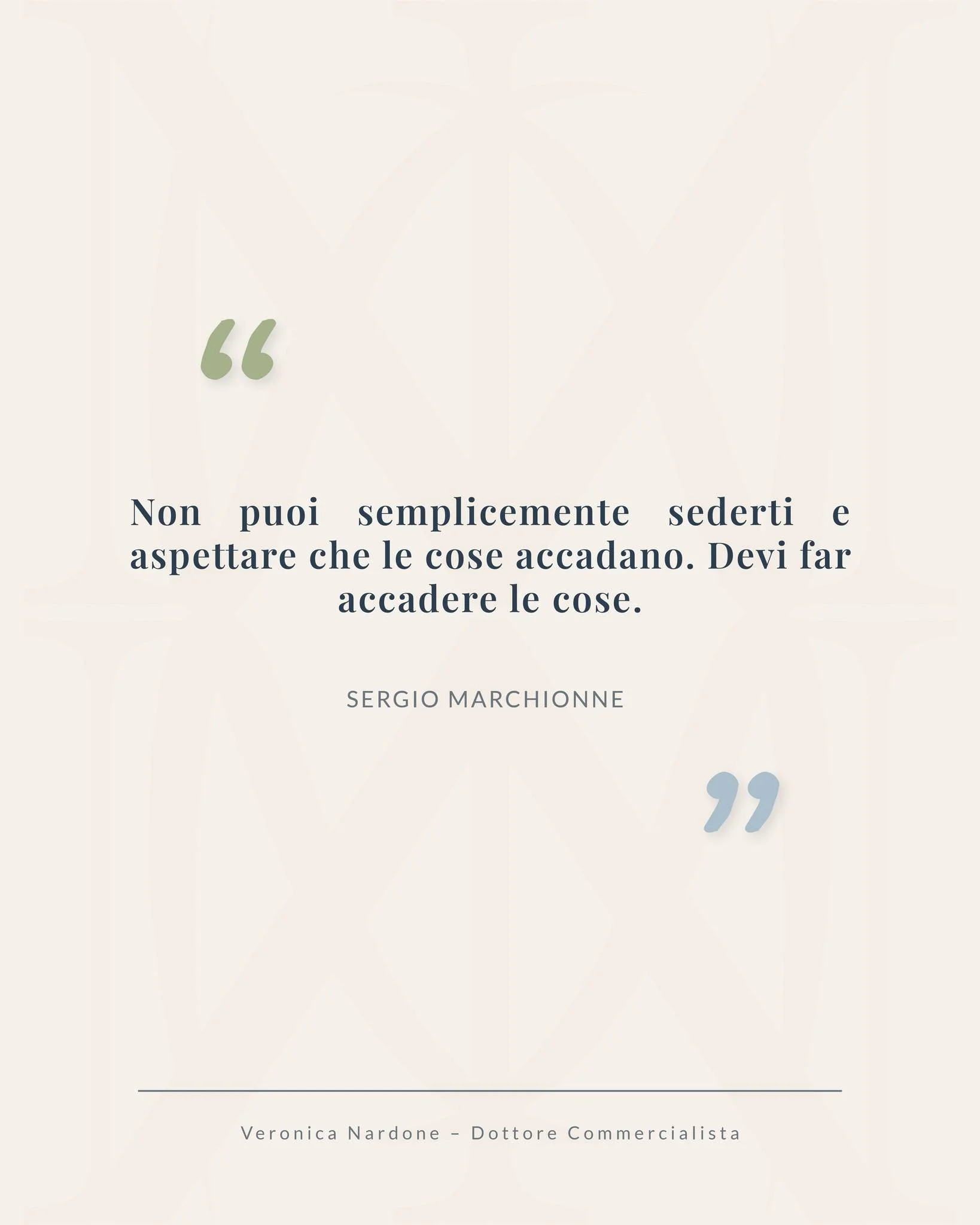 Il momento giusto non arriva. Si crea. ⚡
Ogni giorno che aspetti &egrave; un giorno regalato a chi ha gi&agrave; iniziato.
La tua attivit&agrave; merita un piano concreto, non un eterno "ci penso".
📩 Scrivimi in DM: si parte da una chiacch