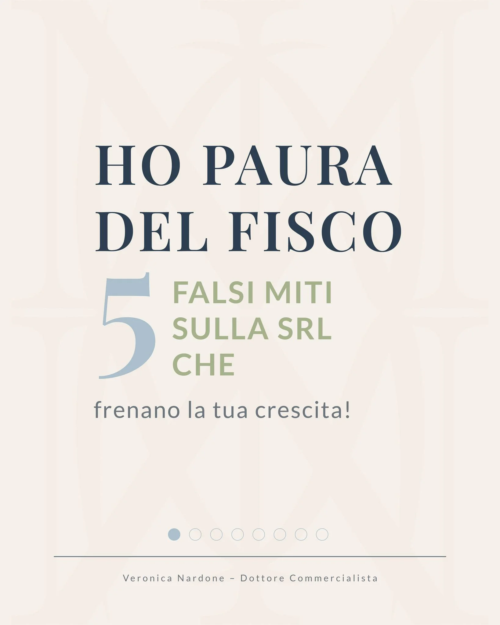 Ti sei mai sentito bloccato dall'idea di aprire una SRL? 😰

Quello che molti chiamano "paura del fisco" &egrave; in realt&agrave; paura dell'ignoto. Ma cosa succederebbe se ti dicessi che molte delle tue convinzioni sulla SRL sono solo MIT