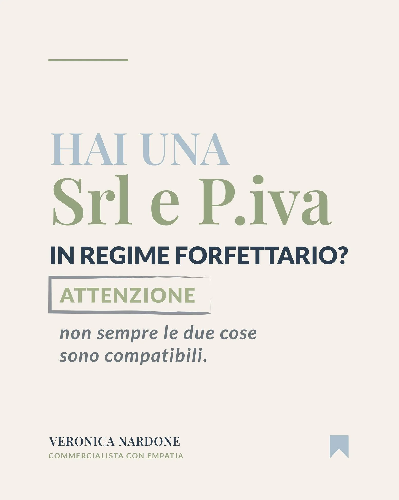 Regime forfettario e socio SRL &egrave; uno dei temi dove vedo pi&ugrave; confusione fiscale tra freelance, consulenti e imprenditori.
Molti si basano su:
❌ &ldquo;me l&rsquo;hanno detto&rdquo;
❌ video generici online
❌ semplificazioni estreme
Ma qua