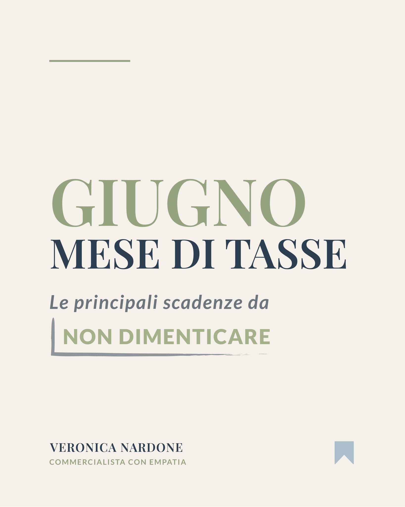 Giugno &egrave; uno dei mesi fiscalmente pi&ugrave; impegnativi per freelance, professionisti, imprenditori e Partite IVA.
Tra:
👉 saldo imposte
👉 acconti
👉 IVA
👉 INPS
👉 diritto camerale
molti arrivano alle scadenze senza aver pianificato davvero
