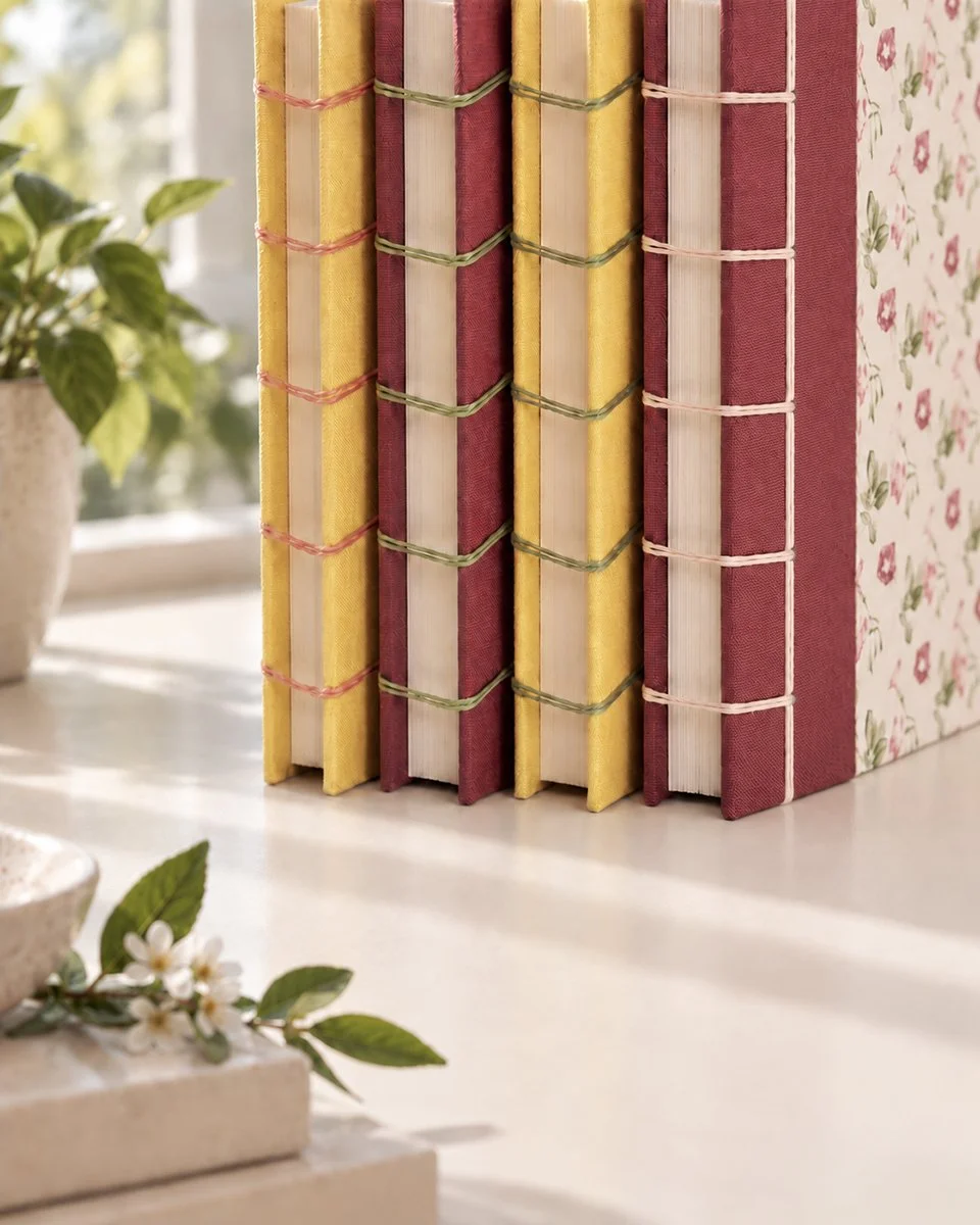 conjunto-de-libretas-artesanales-ilustraciones-botanicas-silicula