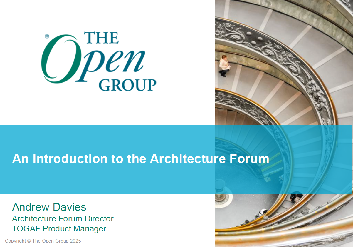 An Introduction to the Architecture Forum