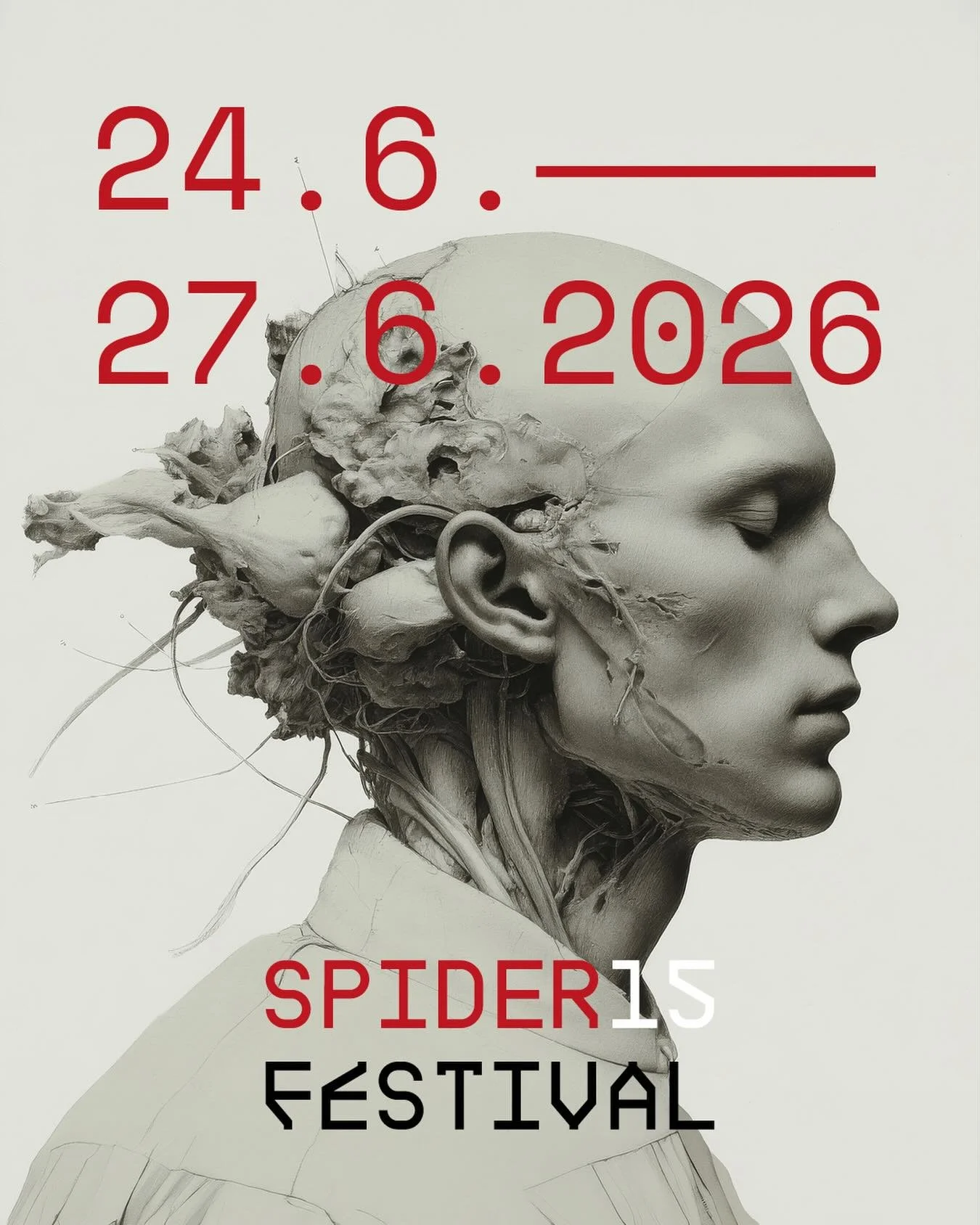 Dear Radical Bodies, Spider Festival 🕷️ 2026 is on the way! This year, the Spider wants to critically explore the themes of commodification and monotonisation of thought and body. We will consider the possibilities of a radical departure from the au