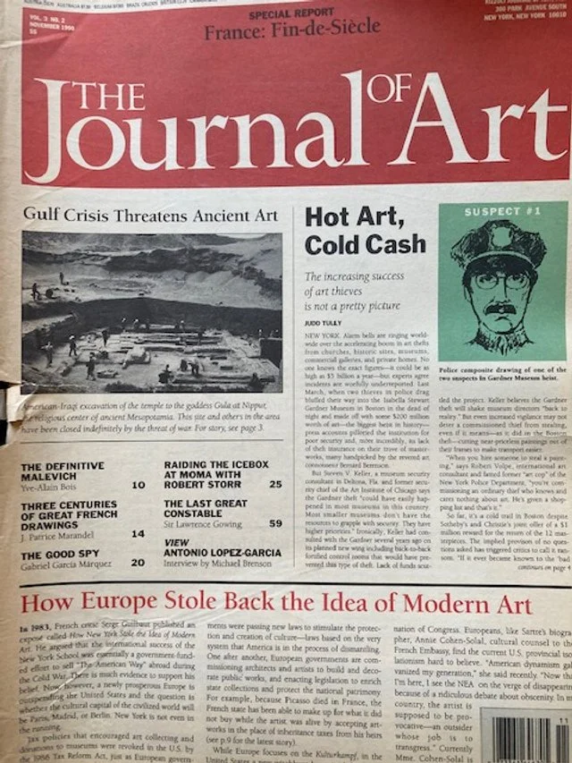 Journal of Art New York 1990/1991