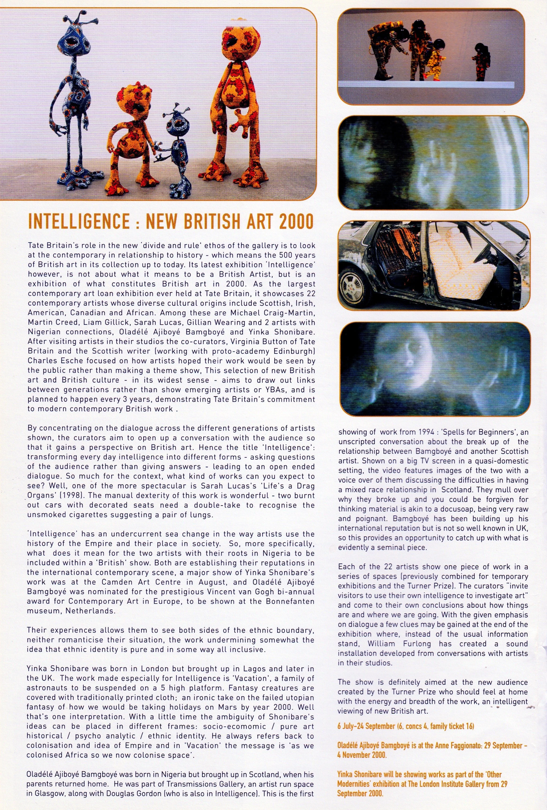 Page of reviews from art magazine "Revelation"