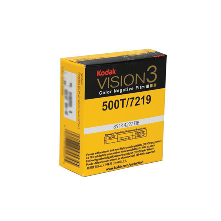 VISION3 500T/7219 Color Negative 16mm Film 100ft