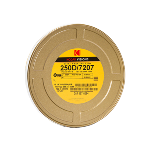 VISION3 250D/7207 Color Negative 16mm Film 400ft