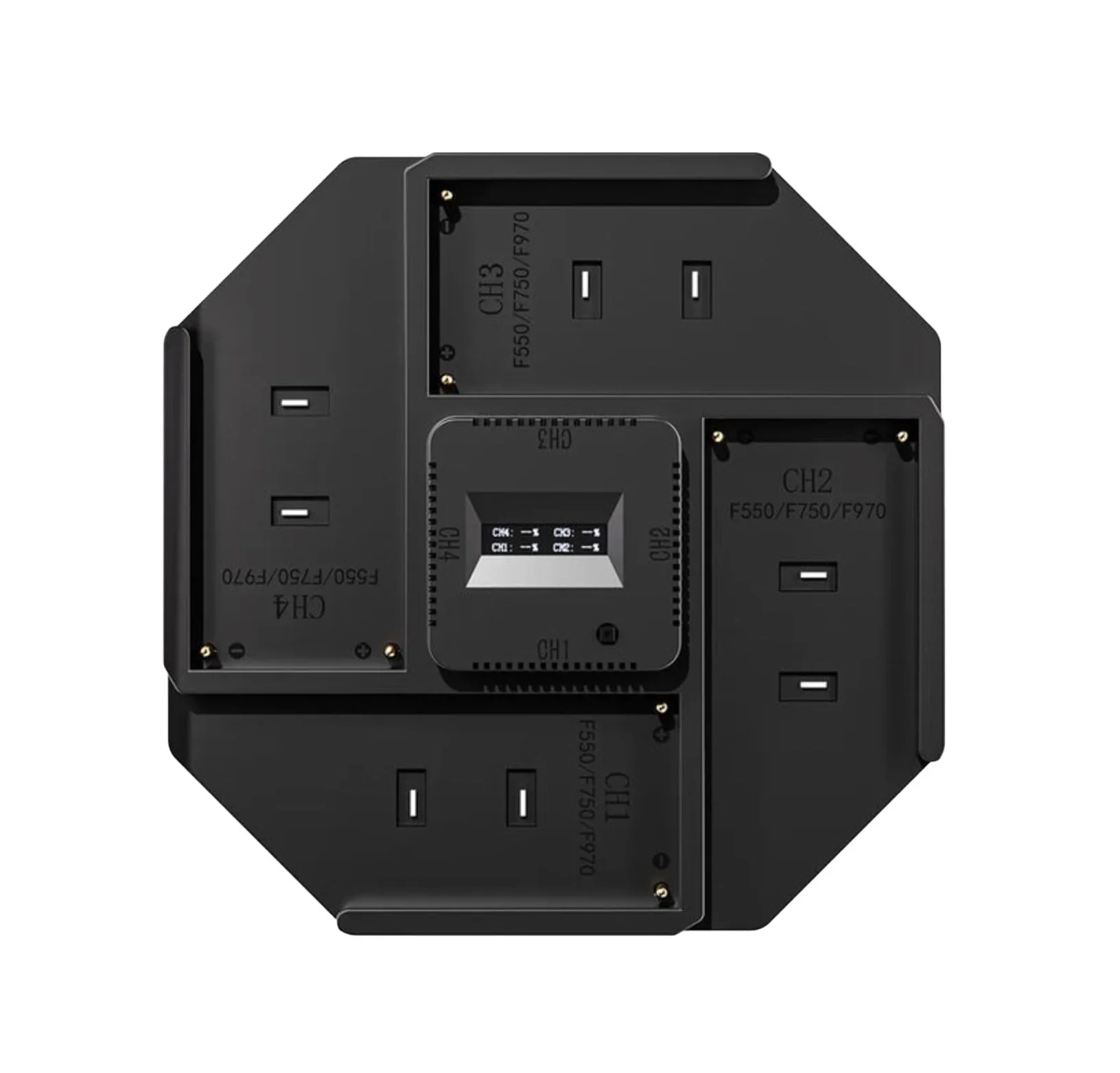 ZITAY Fast Quad Charger (NP-F)