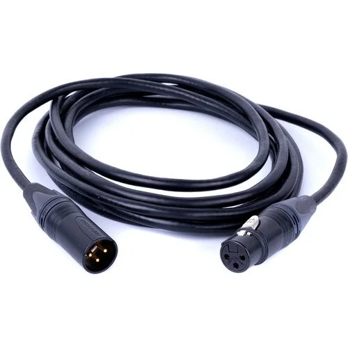 3-Pin XLR Audio Cables (2ft, 5ft, 10ft, 25ft)