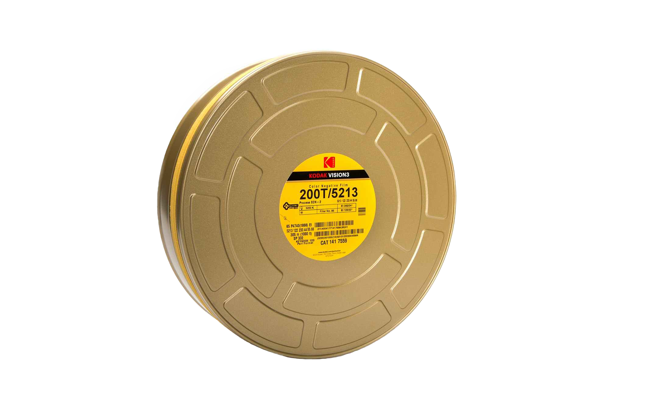 VISION3 200T/5213 Color Negative 16mm Film 400ft