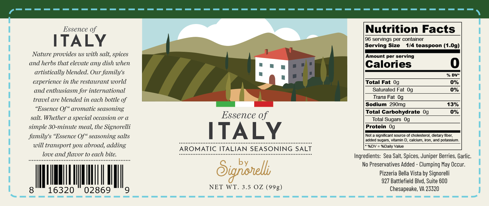 Essence Of Spice Blend by Signorelli — PIZZERIA BELLA VISTA BY SIGNORELLI