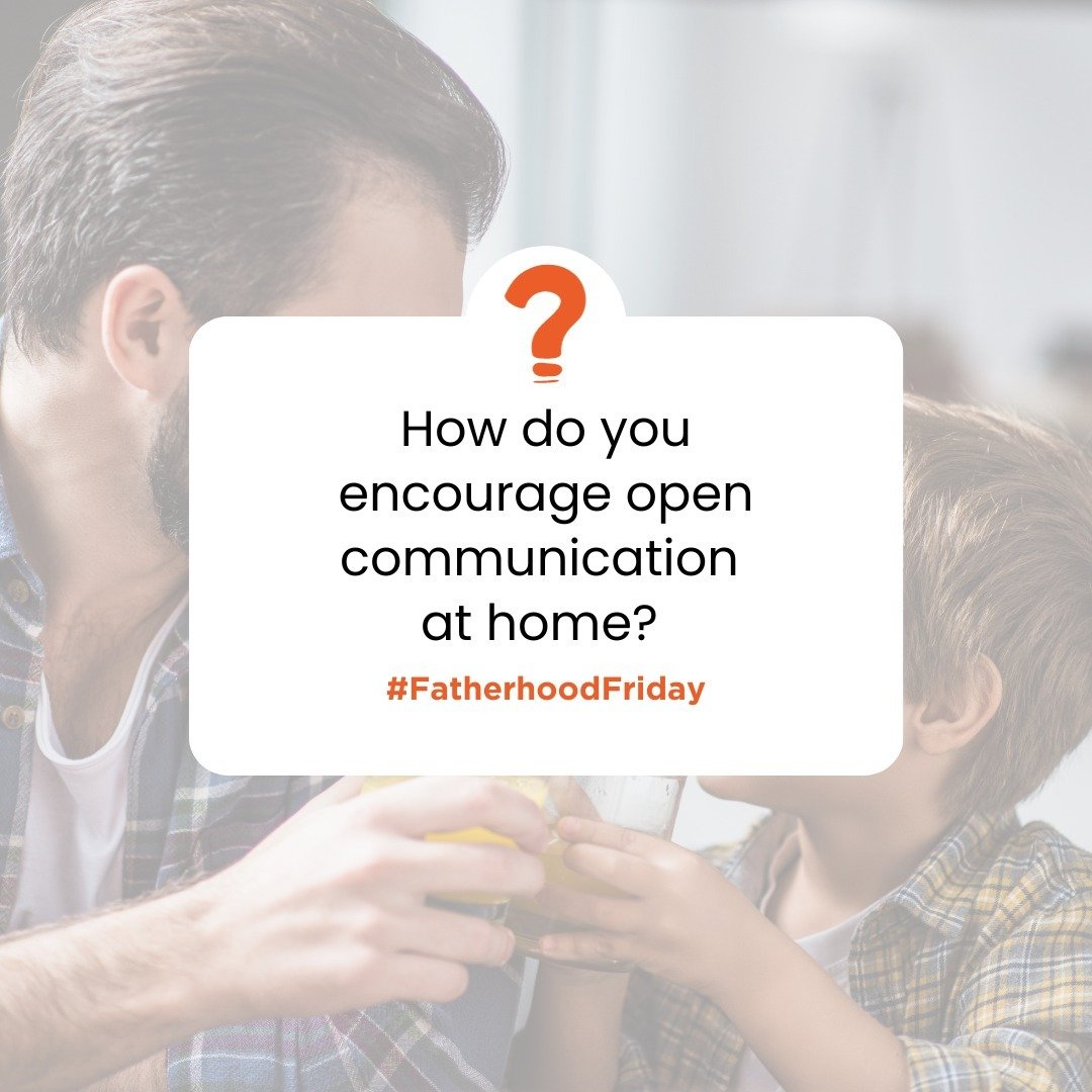 We want to hear from you! 📣 How do you encourage open communication at home?

#FatherhoodFriday #ForgedinFatherhood #EntrepreneurialDads #Entrepreneurs