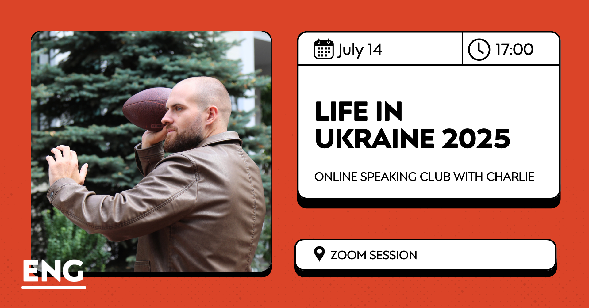 Life in Ukraine 2025 | Online Speaking Club with Charlie