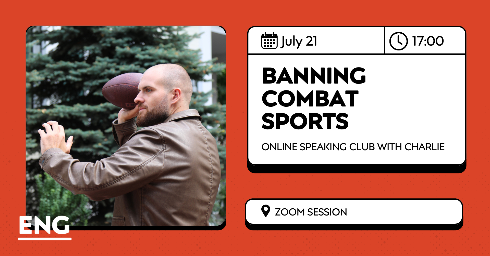 Banning Combat Sports | Online Speaking Club with Charlie