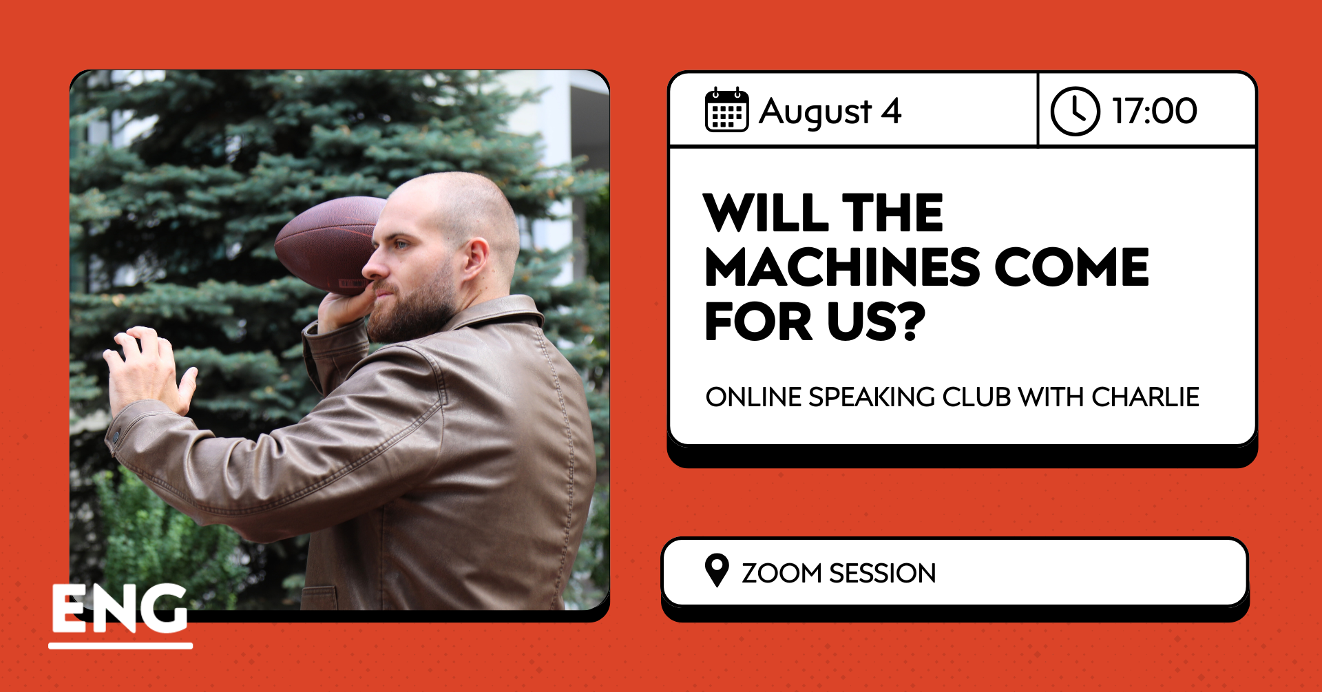 Will the Machines Come For Us? | Online Speaking Club with Charlie