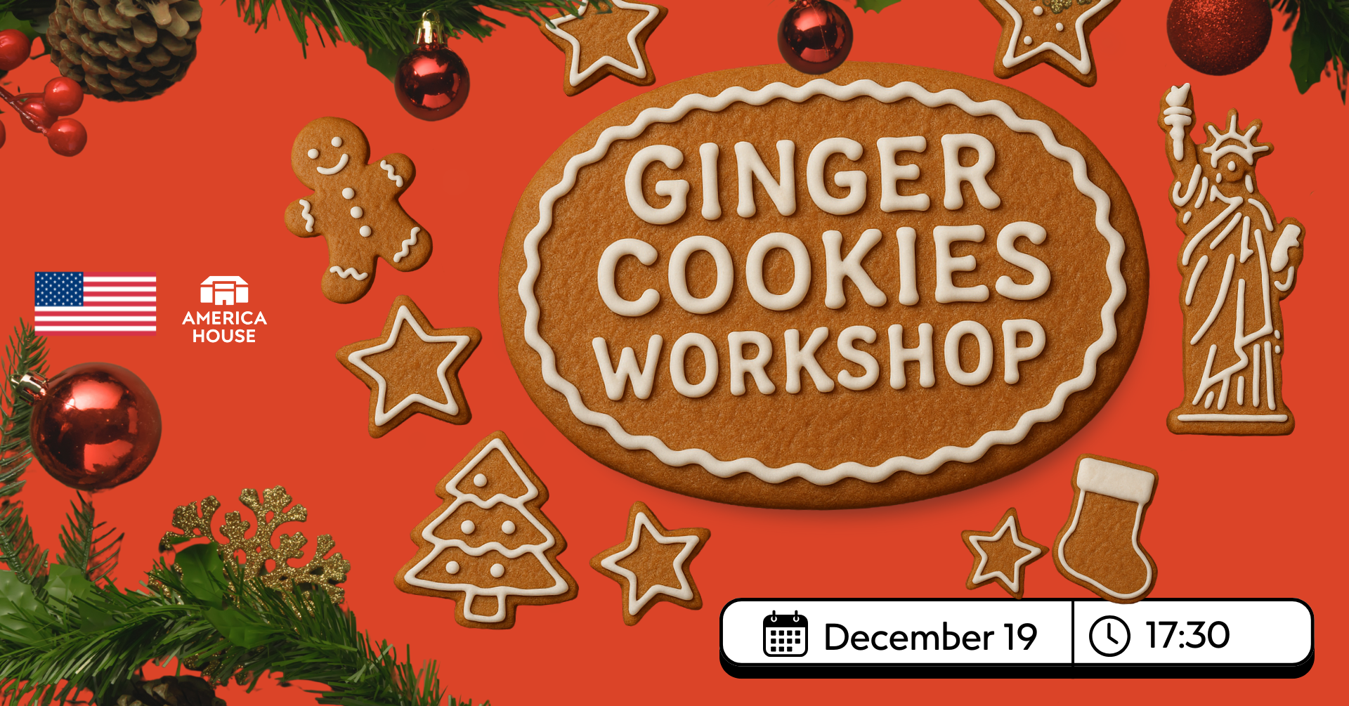 SPECIAL EVENT Ginger Cookies Workshop
