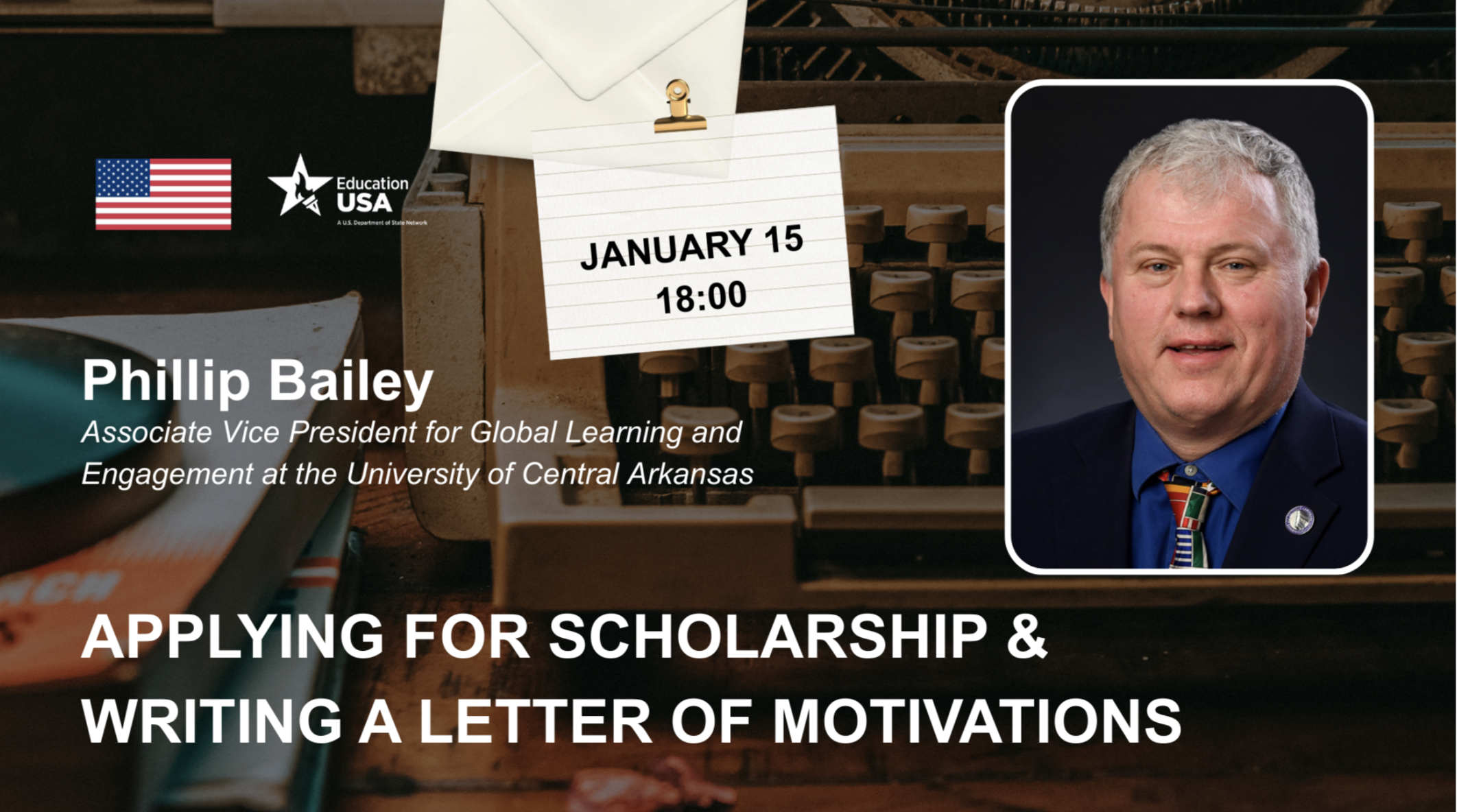 Applying for scholarships and writing a letter of motivation