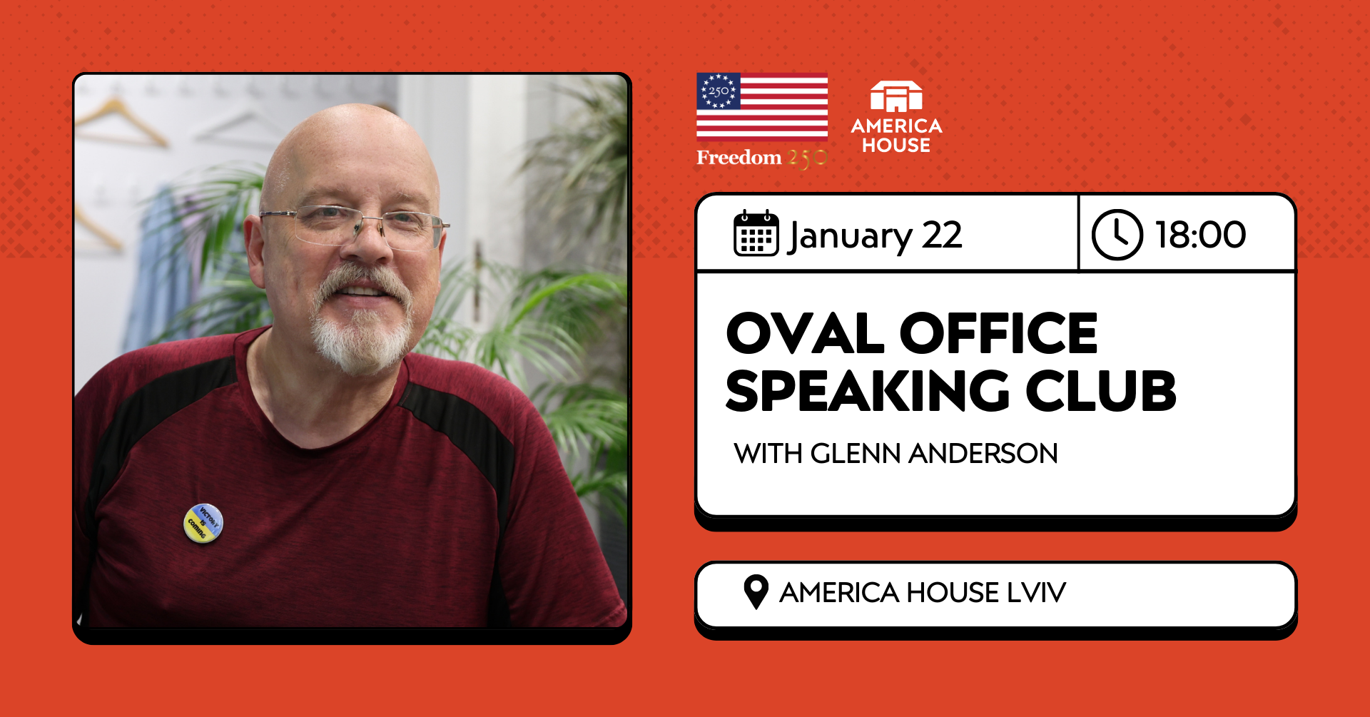 Oval Office Speaking Club with Glenn