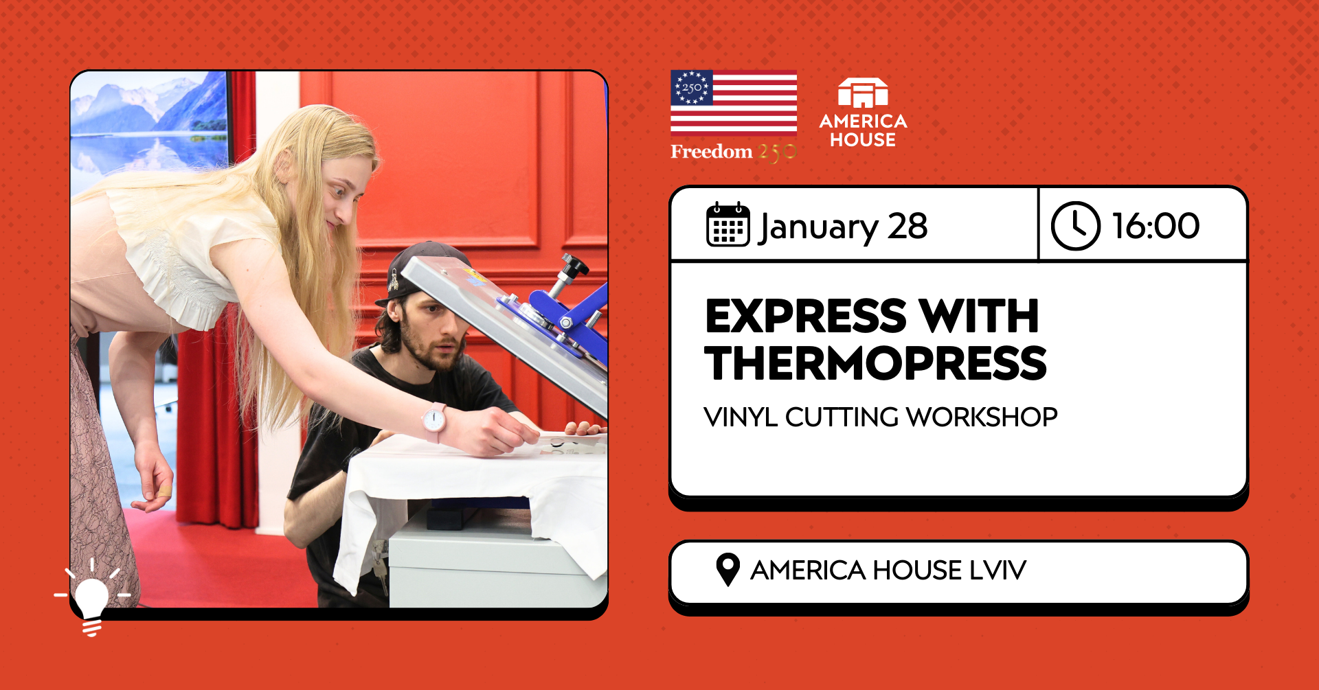 WORKSHOP Express with thermopress